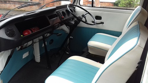 A VW T2 Classic Campervan called Bea and Front Cab for hire in Sale, Greater Manchester