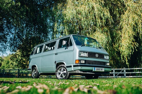 A VW T3 Campervan called cookie and cookie for hire in braintree, Essex