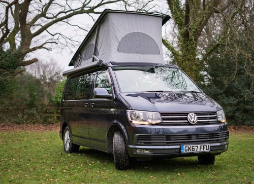 A VW T6 Campervan called Debs and fully equipped T6 California for hire in Bournemouth, Hampshire