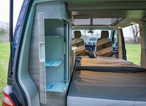 A VW T6 Campervan called Debs and T6 California hire for hire in Bournemouth, Hampshire