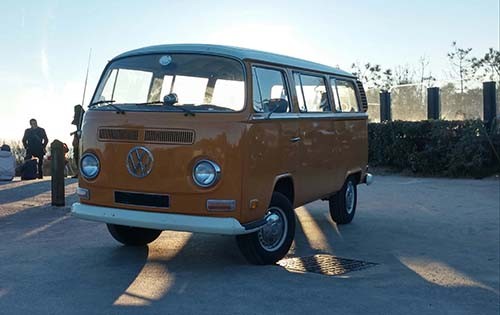 A VW T2 Classic Campervan called Bus1972 and Bus1972 for hire in LAHOURCADE, France