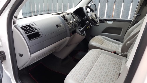 A VW T5 Campervan called Nifty1 and Front cab for hire in Inverness, 