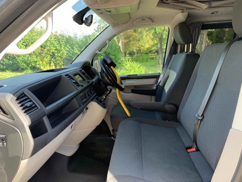 A VW T6 Campervan called CopperLeaf and 3 seats in the cab, 5 usb plugs for hire in Milton Keynes, Buckinghamshire