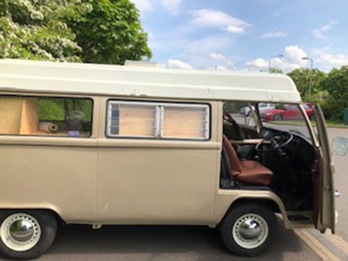 A VW T2 Classic Campervan called montty-0621 and Exterior for hire in matlock bath, Derbyshire