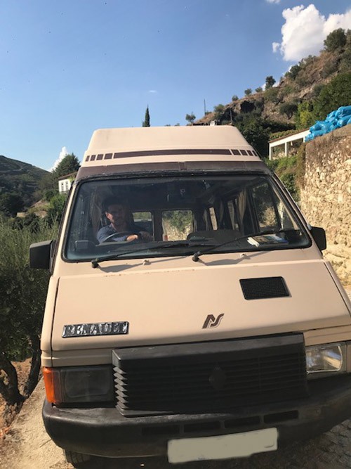 A Renault Campervan called Renault and My Face for hire in Brighton, East Sussex