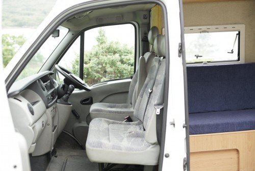 A Renault Campervan called Argyllcampervan and Van cab for hire in Tighnabruaich, Argyll and Bute, Argyll and Bute