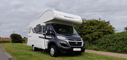 A Swift Motorhome called Airic and The Escape... for hire in Hove, East Sussex