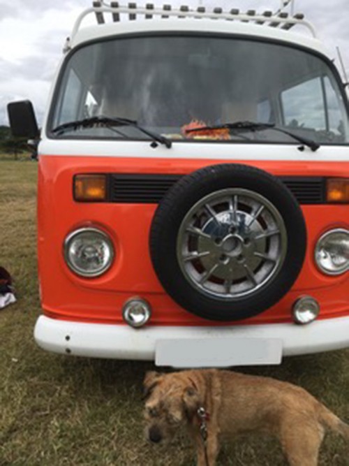 A VW T2 Classic Campervan called VanNessa and VanNessa for hire in Eastwood , Essex
