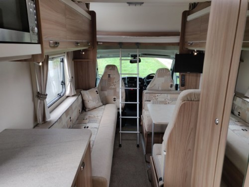 A Swift Motorhome called Airic and Interior for hire in Hove, East Sussex