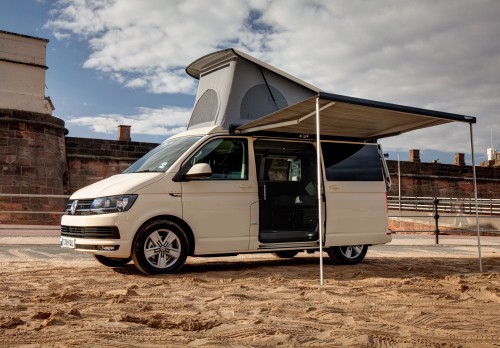 A VW T5 Campervan called Hachiko and Hachiko for hire in Chester, Cheshire