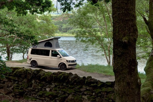 A VW T5 Campervan called Hachiko and Exterior for hire in Chester, Cheshire