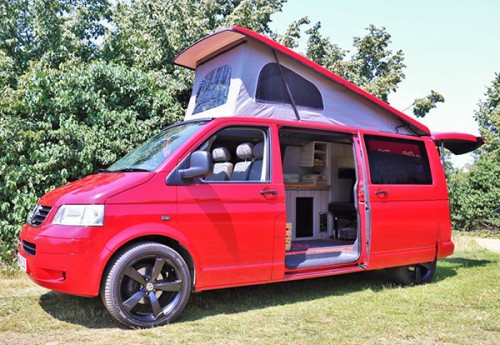 A VW T5 Campervan called Bodhi and Exterior for hire in Windsor, Berkshire