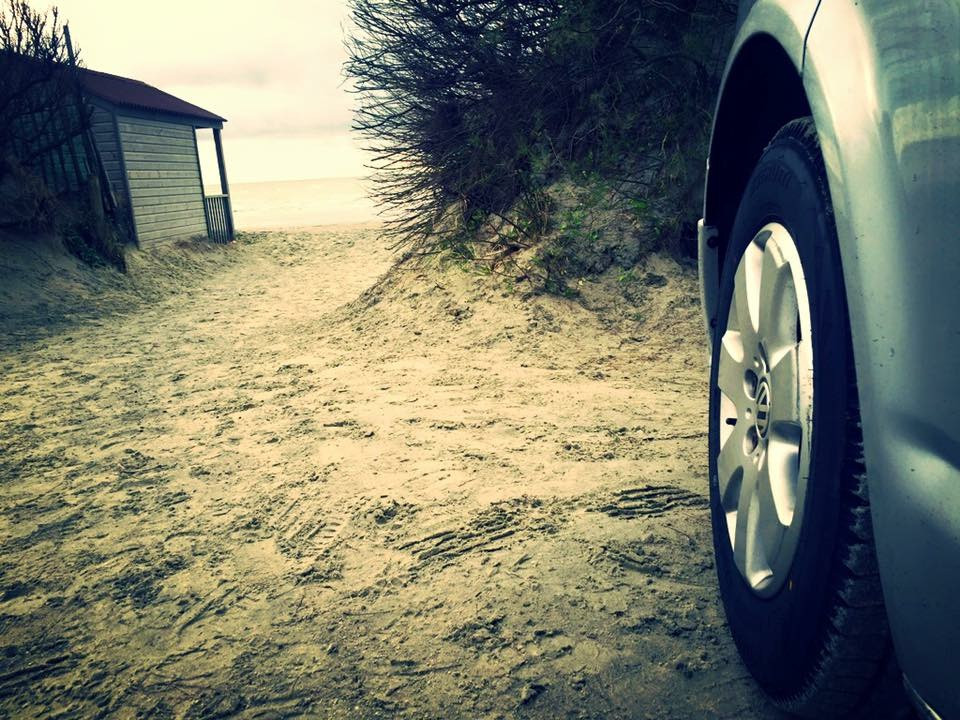 A VW T5 Campervan called Storm and for hire in Falmouth, Cornwall