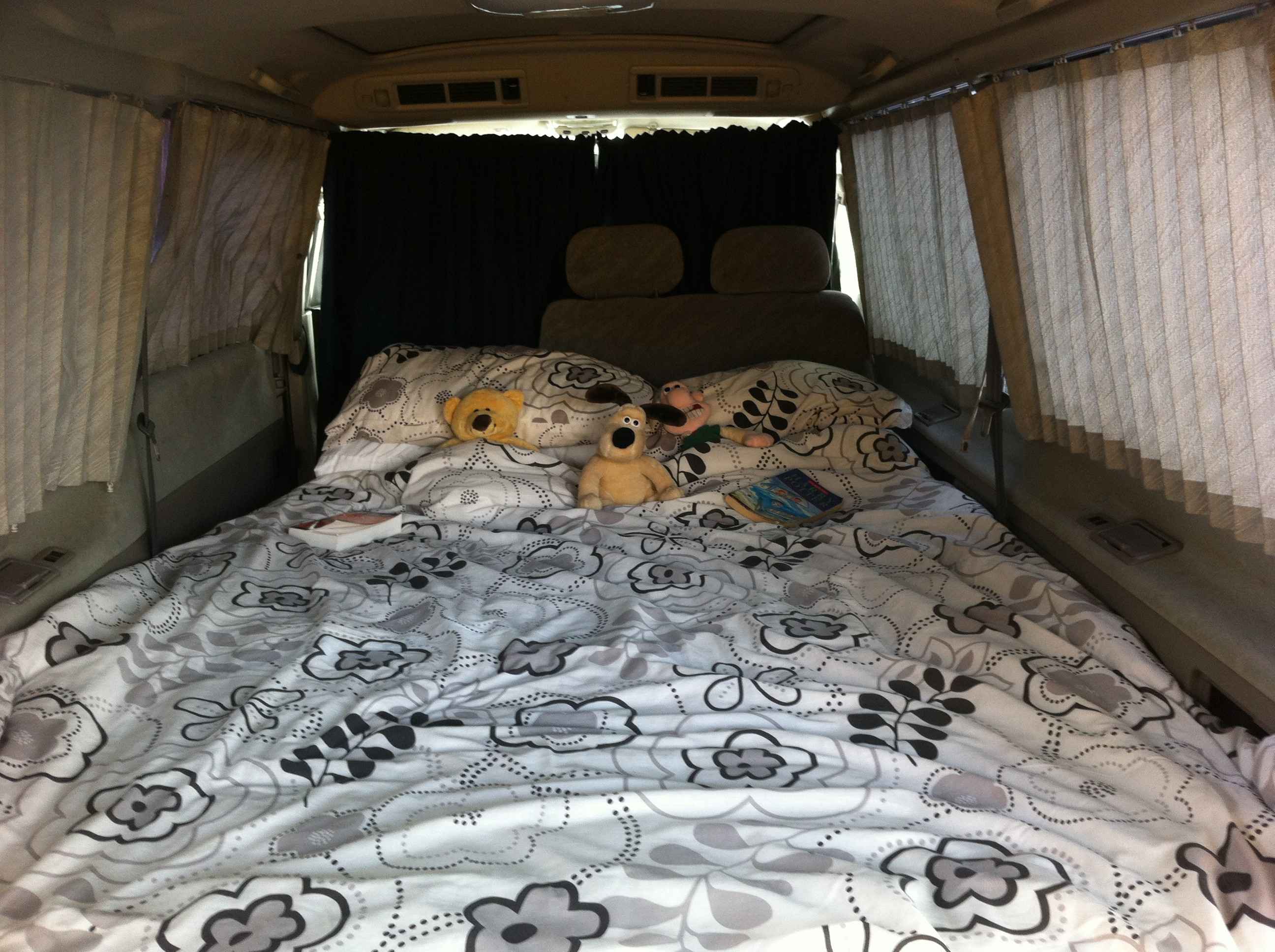 A Toyota Campervan called Alphard and for hire in London, London