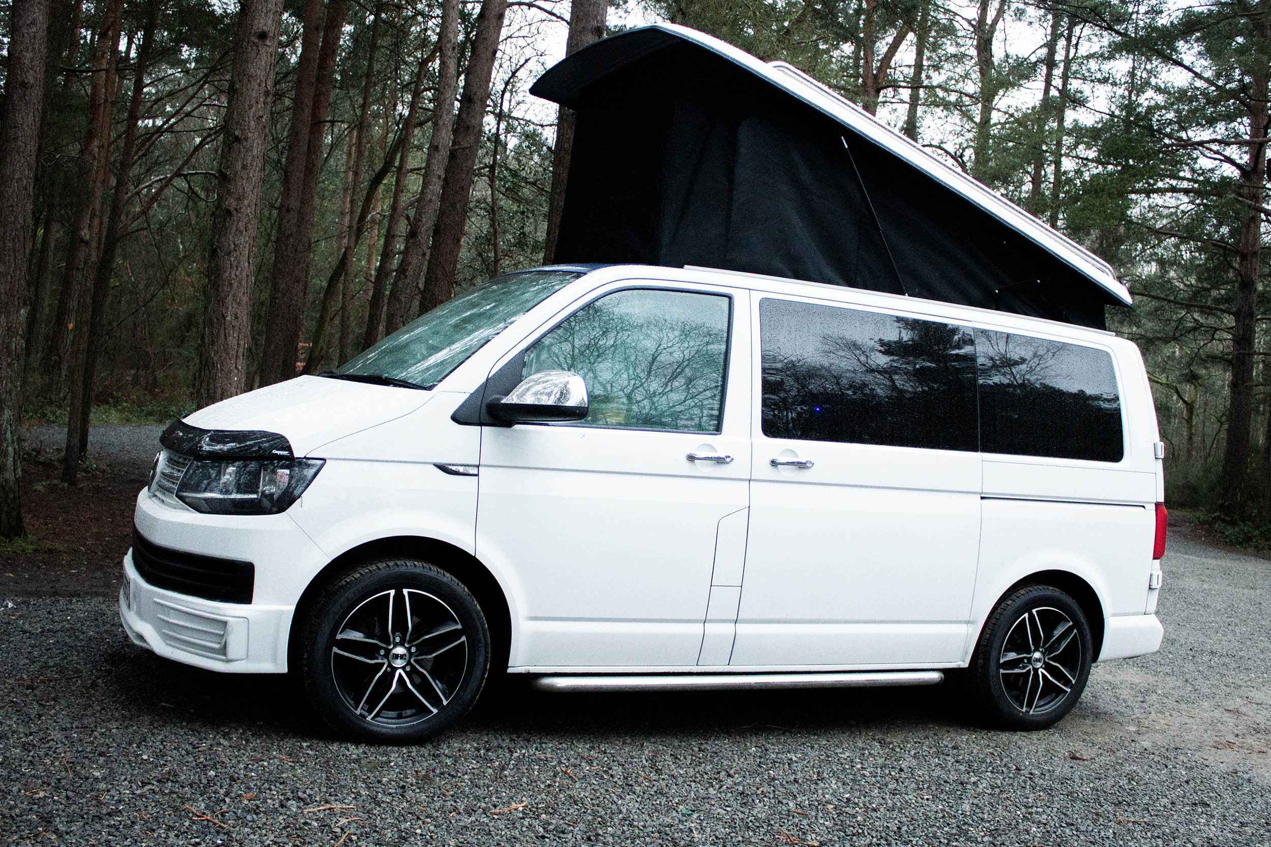 A VW T6 Campervan called Loretta and for hire in Woking, Surrey