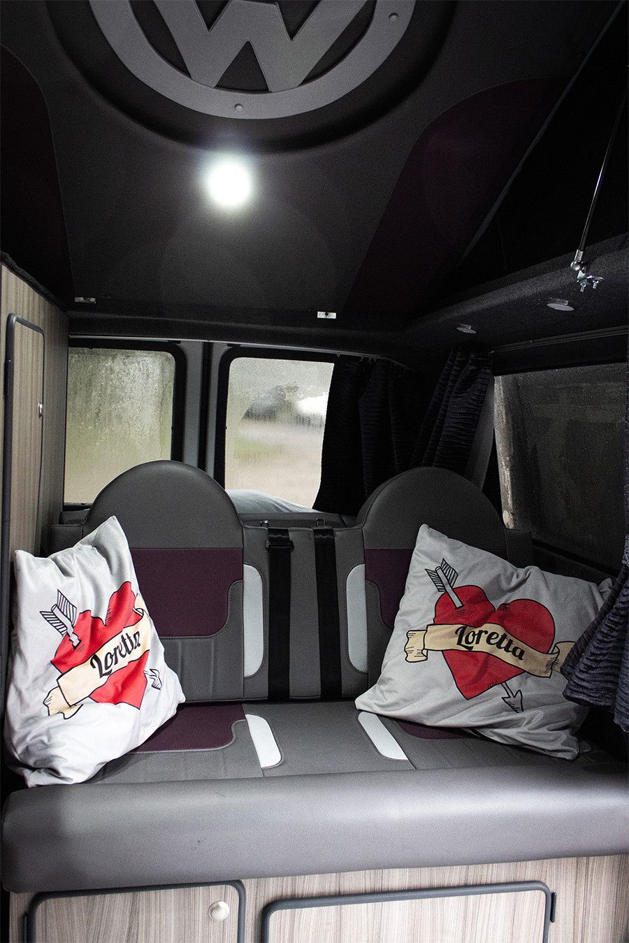 A VW T6 Campervan called Loretta and for hire in Woking, Surrey