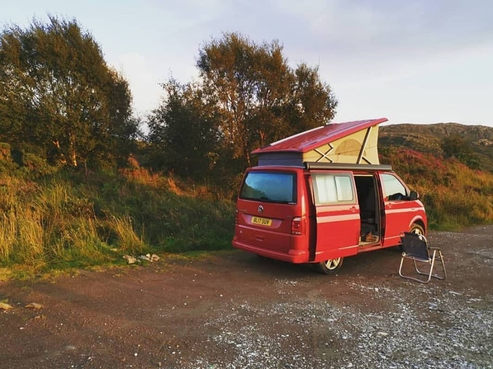 A VW T6 Campervan called ralph and for hire in Preston, Lancashire