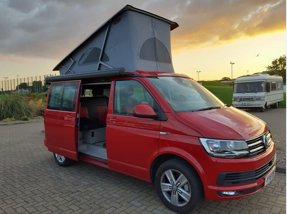 A VW T6 Campervan called ralph and for hire in Preston, Lancashire