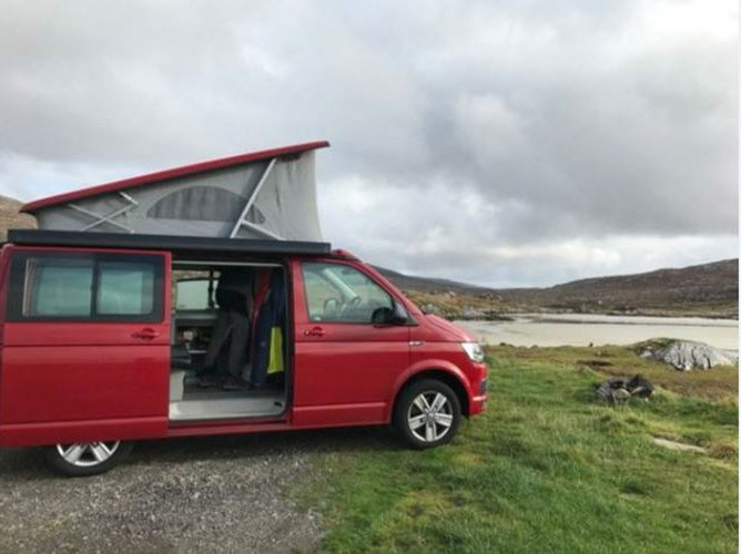 A VW T6 Campervan called ralph and for hire in Preston, Lancashire