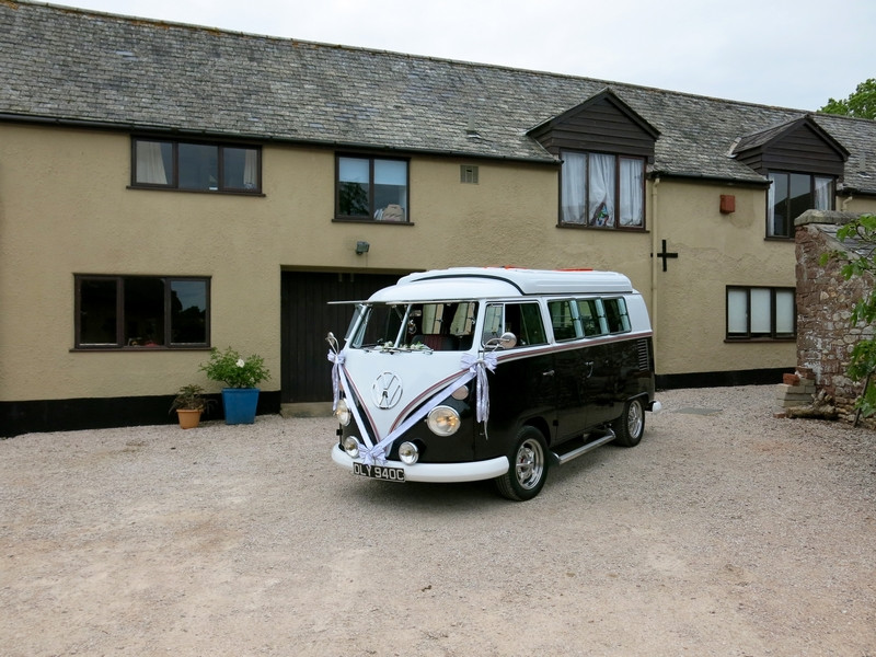 A VW T1 Splitscreen Campervan called BettyVw and for hire in Exmouth, Devon