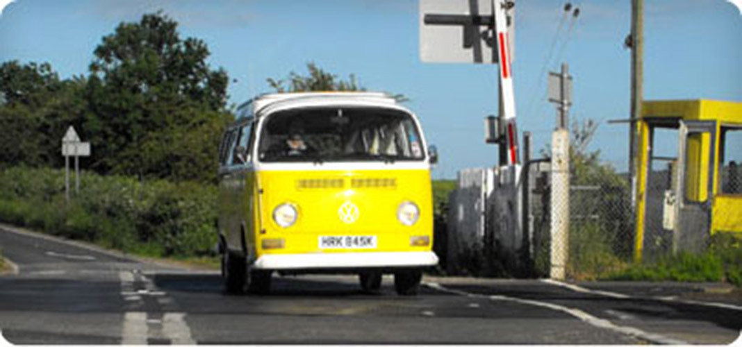 A VW T2 Classic Campervan called Daffy and for hire in Whitstable, Kent