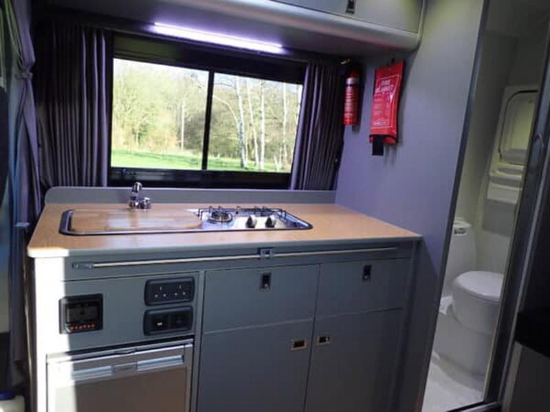 A Citroen Campervan called MightyBen and for hire in Watford, Hertfordshire