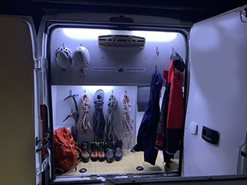 A Citroen Campervan called MightyBen and for hire in Watford, Hertfordshire