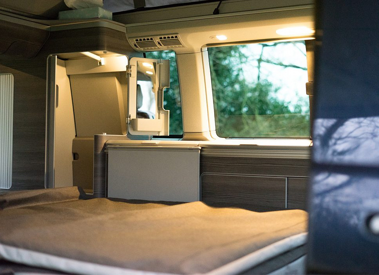 A VW T6 Campervan called Debs and Interior for hire in Bournemouth, Hampshire