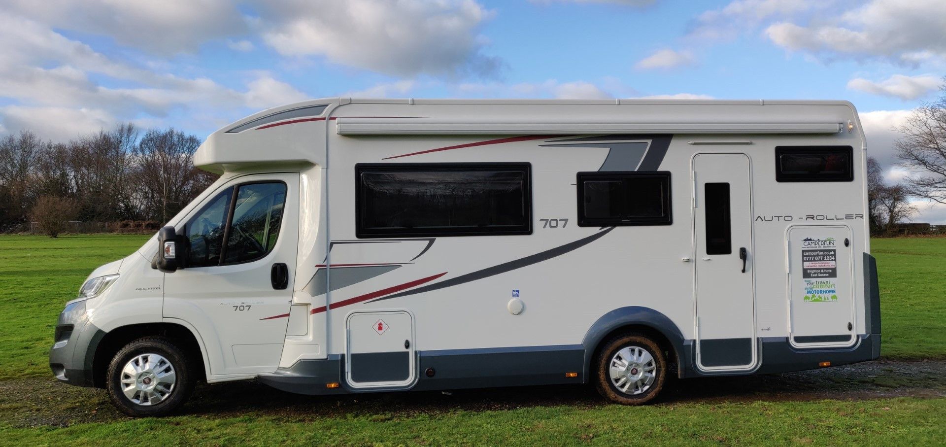 A Roller team Motorhome called Auto-Roller-707 and for hire in Hove, East Sussex