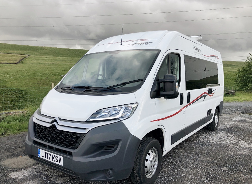 A Citroen Motorhome called Pexzes and for hire in Rochdale, Lancashire