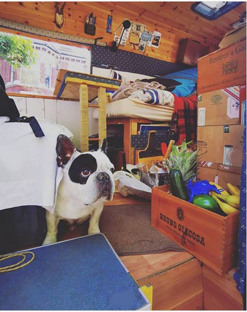 A VW LT35 Campervan called Hamish and for hire 