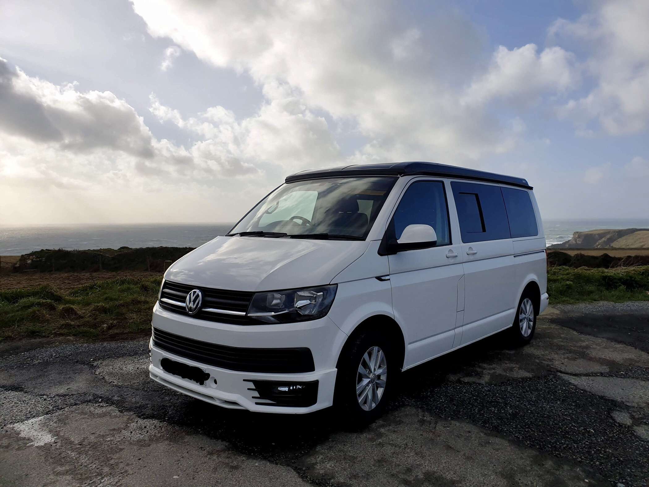 A VW T6 Campervan called Gertie and for hire in Witley, Surrey
