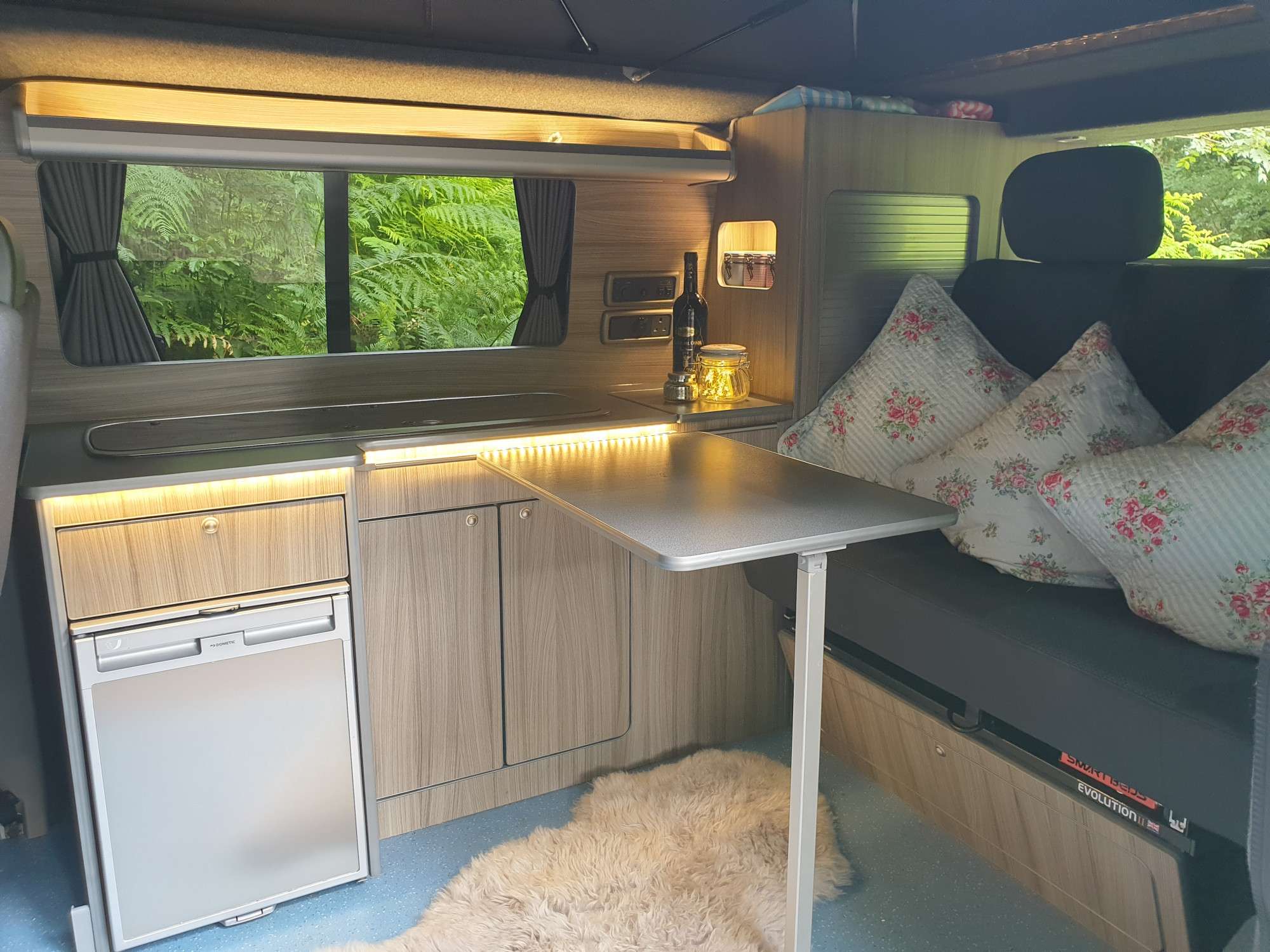 A VW T6 Campervan called Gertie and for hire in Witley, Surrey
