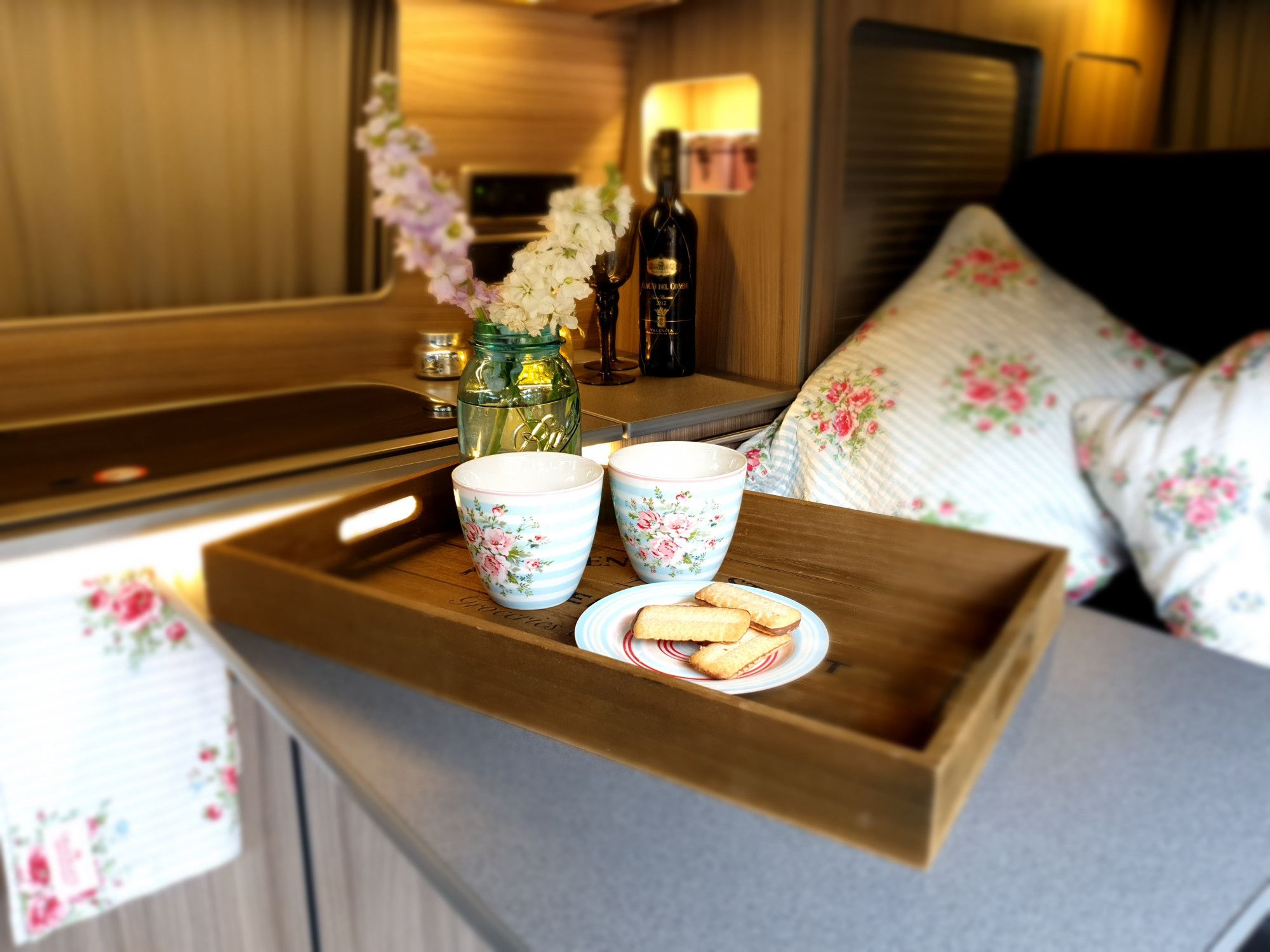 A VW T6 Campervan called Gertie and for hire in Witley, Surrey