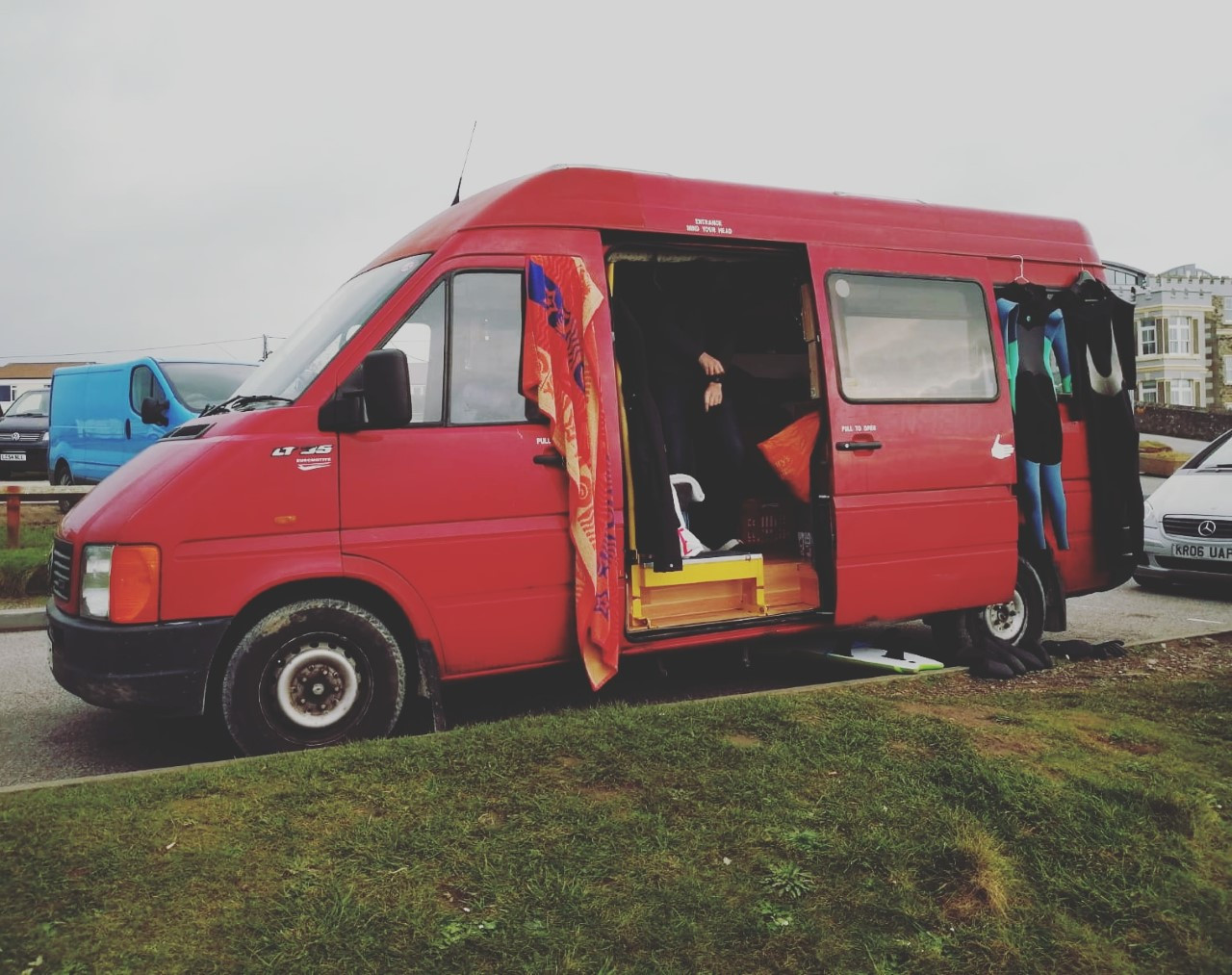 A VW LT35 Campervan called Hamish and for hire 