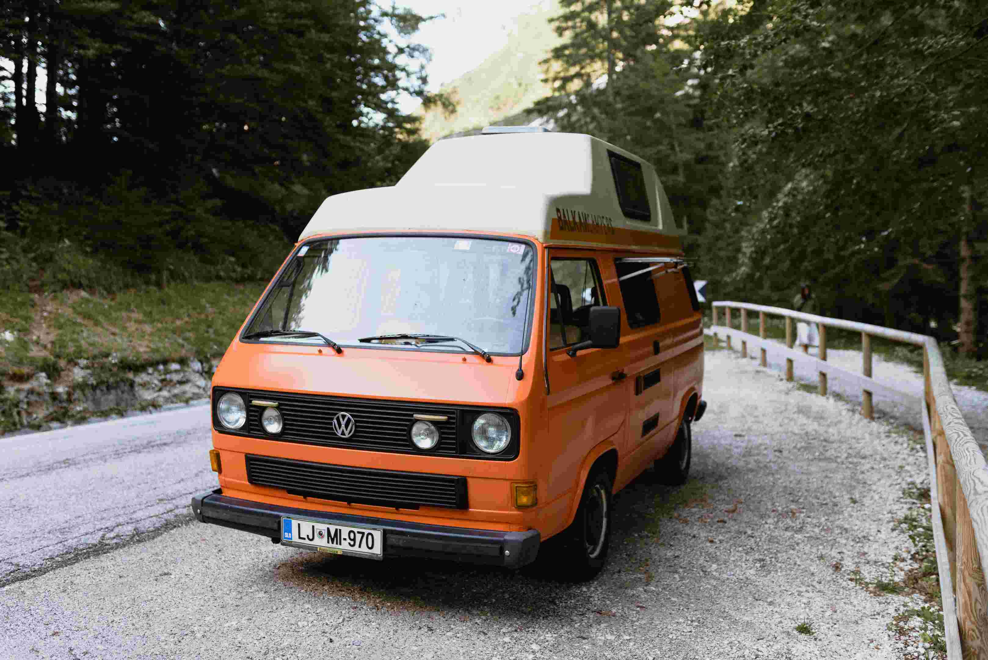 A VW T3 Campervan called Grga and for hire in Ljubljana, Slovenia