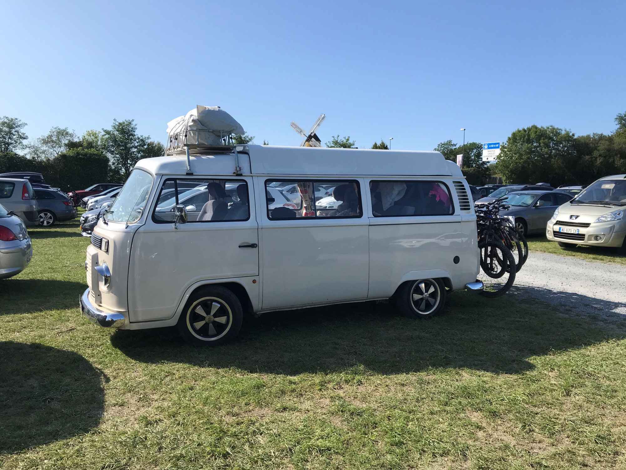 A VW T2 Brazilian Campervan called Mabel and Bike Rack! for hire in Arundel, West Sussex