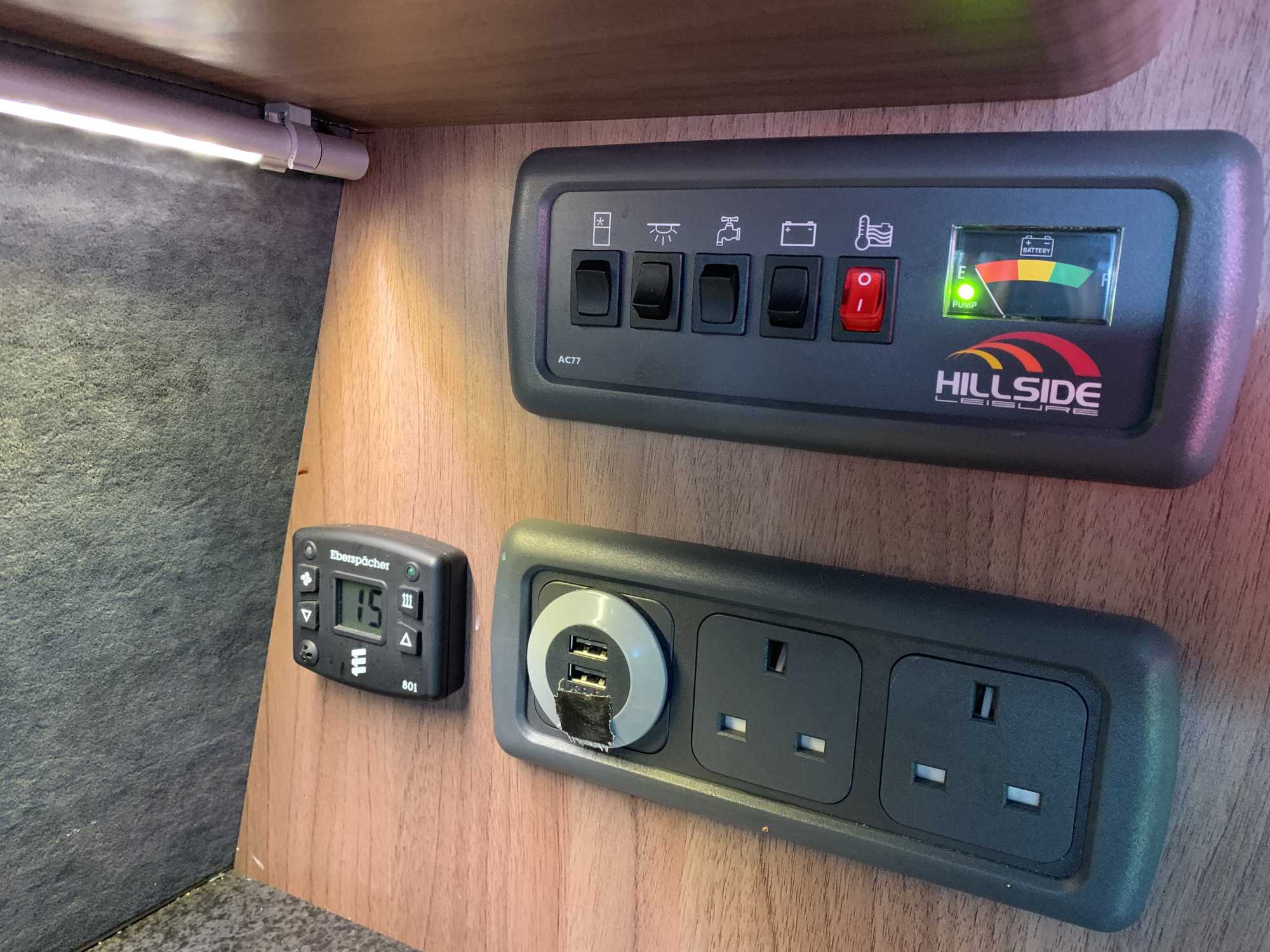A VW T5 Campervan called Flo and All your controls for hire 