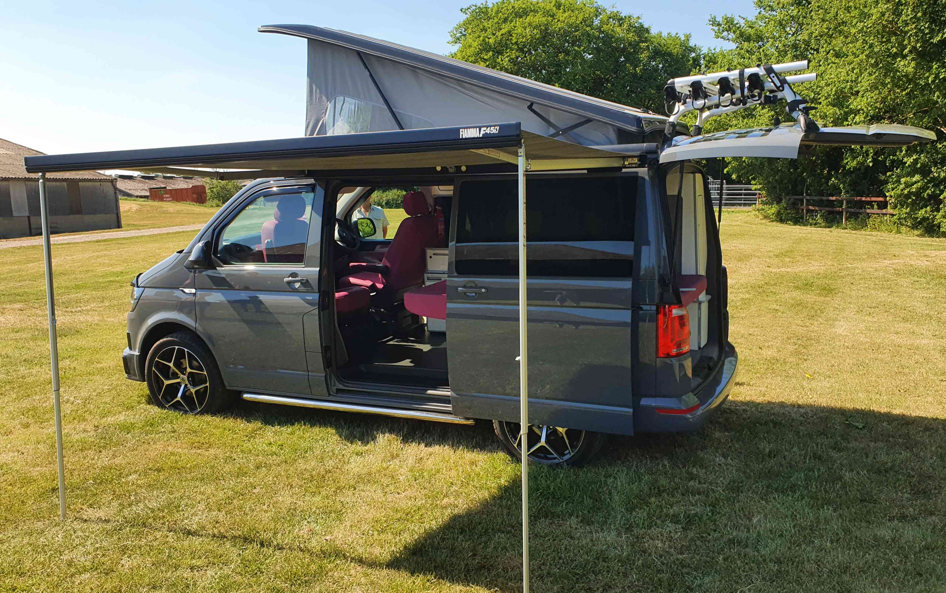 A VW T6 Campervan called Borris and for hire in Cambridgeshire, Cambridgeshire
