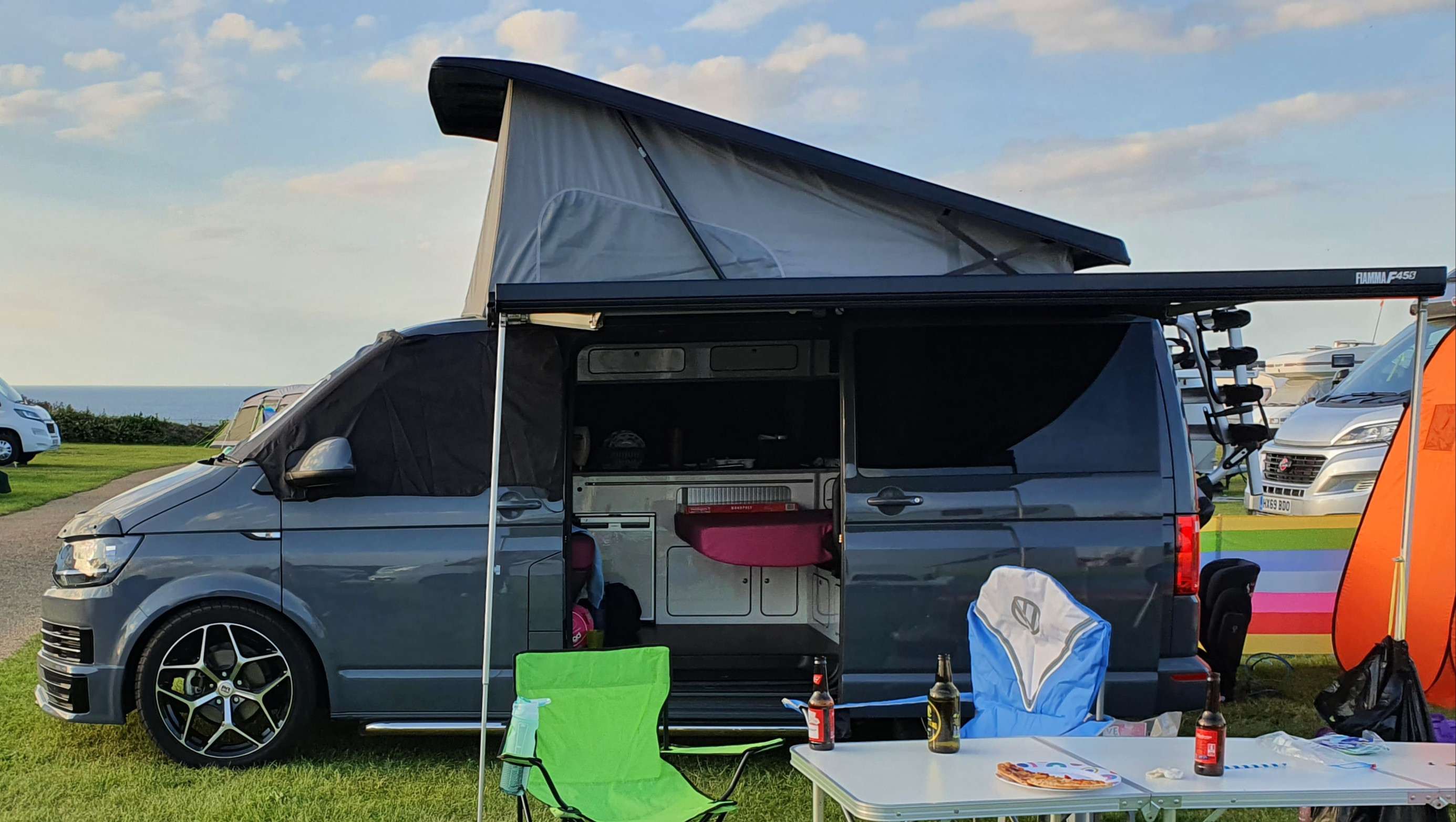 A VW T6 Campervan called Borris and for hire in Cambridgeshire, Cambridgeshire