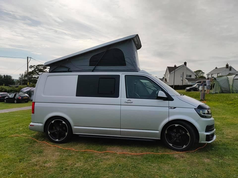 A VW T6 Campervan called Gertrude- and for hire in Bridgend, Glamorgan