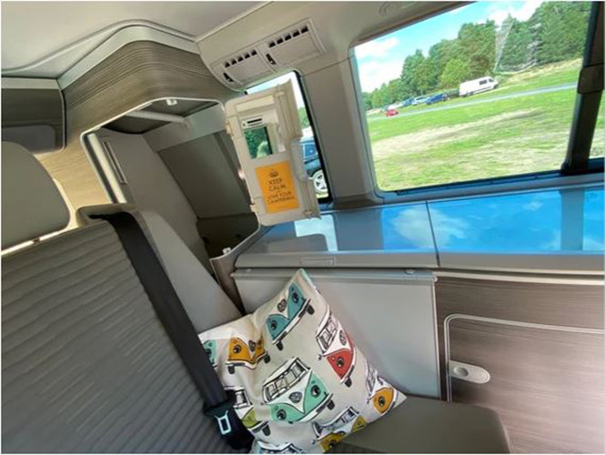 A VW T6 California Campervan called Keith and for hire in sheffield, South Yorkshire