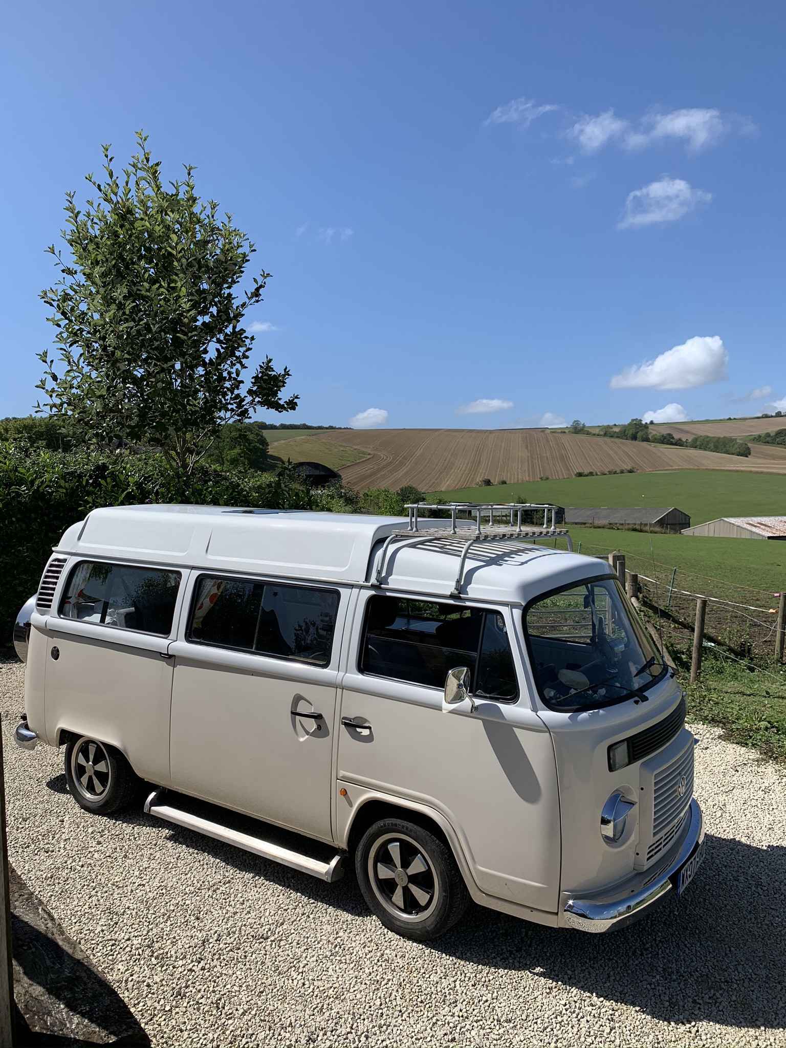 A VW T2 Brazilian Campervan called Mabel and for hire in Arundel, West Sussex