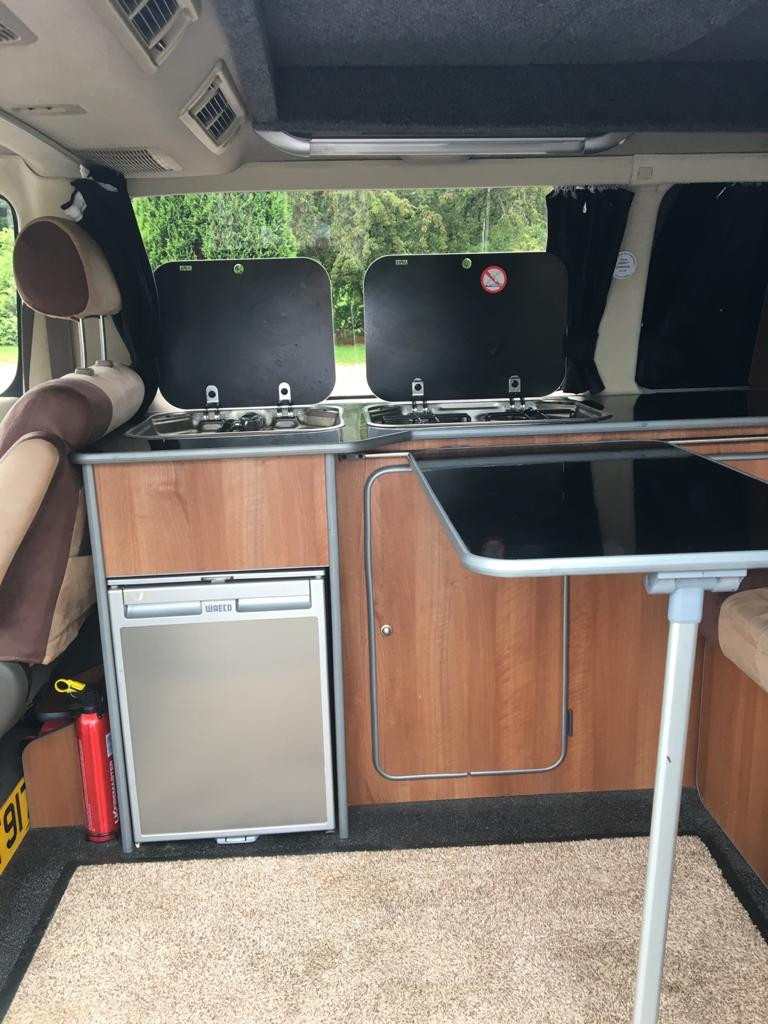 A Toyota Campervan called Alexthegranvia and Table for hire in GLASGOW, Lanarkshire