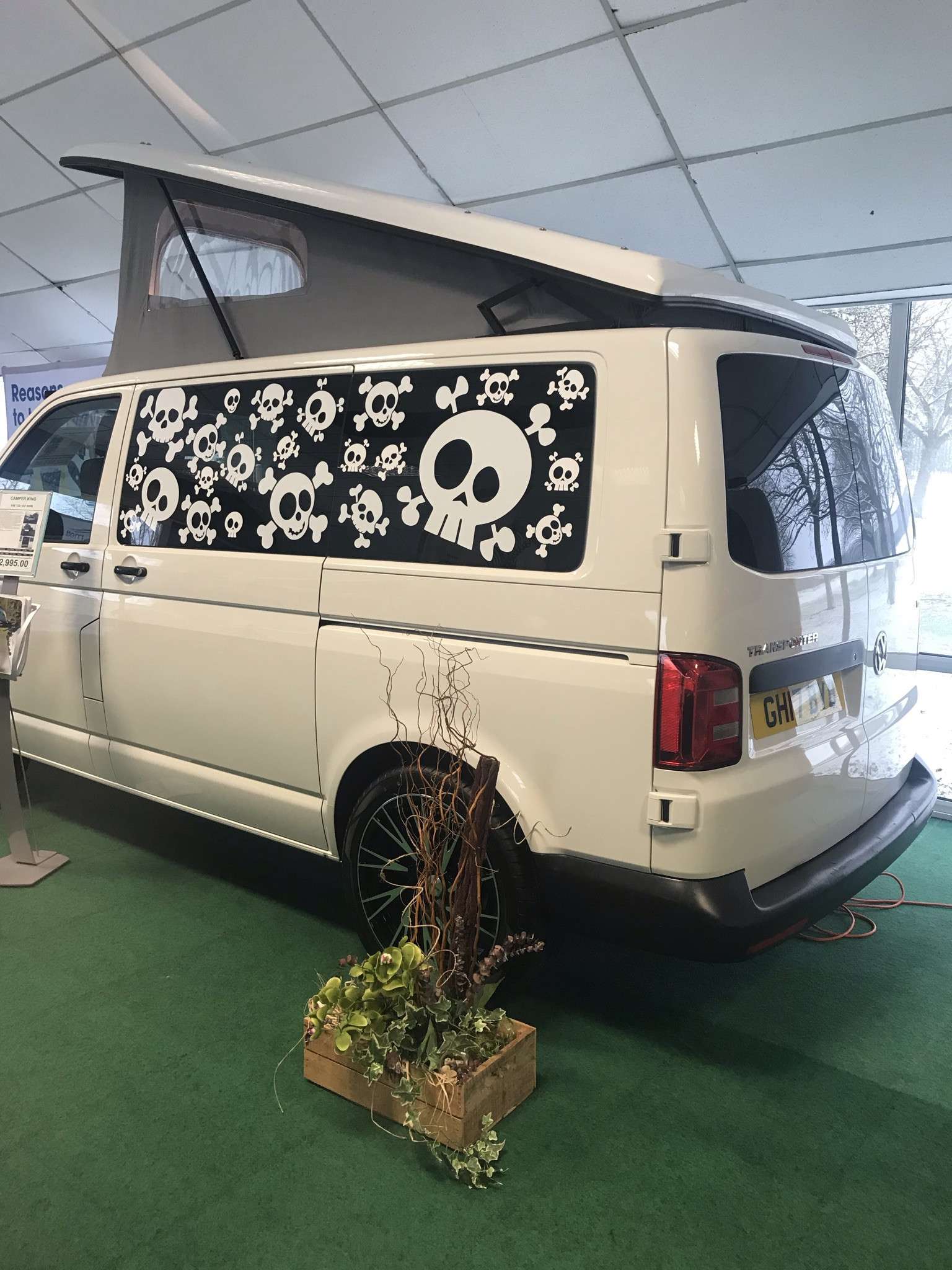 A VW T6 Campervan called Stubbs-the-V-Dub and for hire 