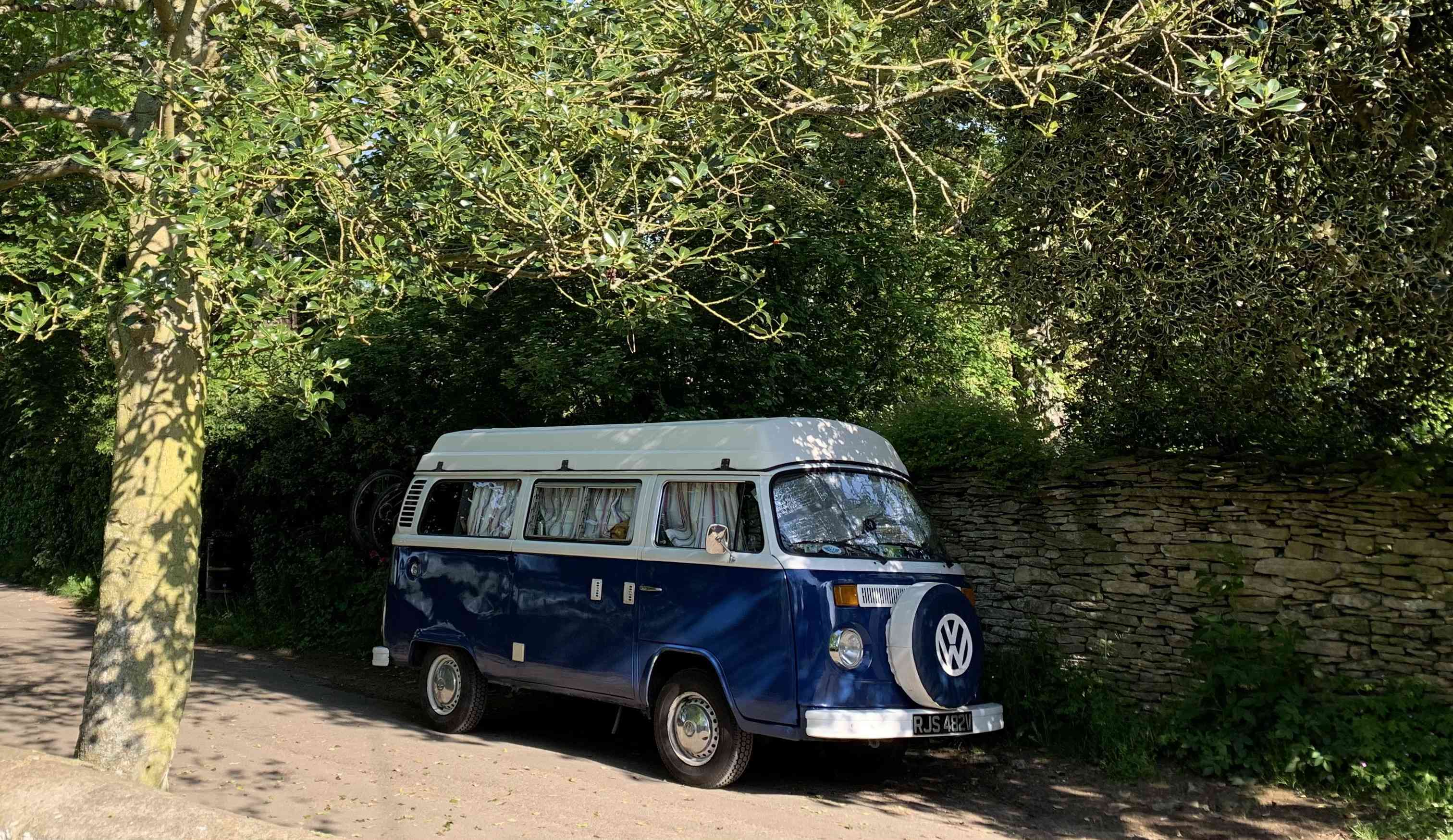 A VW T2 Classic Campervan called The-Wanderer and for hire in Hackney, London