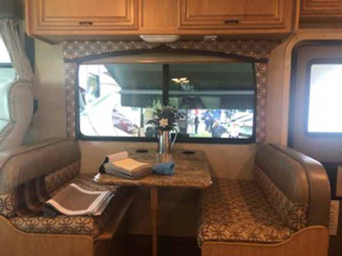 A Thor Motor Coach Motorhome called hurricane and for hire 