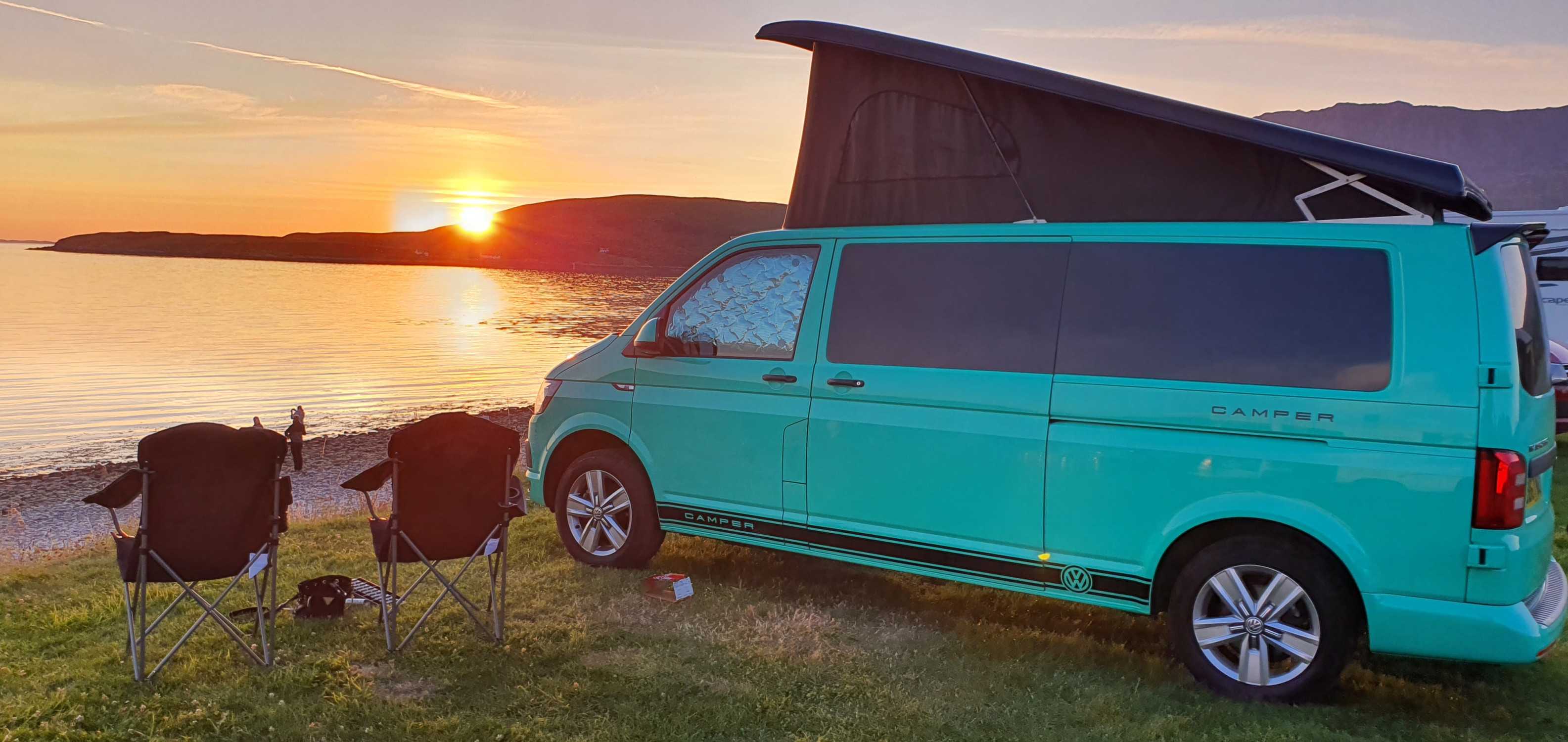 A VW T6 Campervan called Pokey and for hire in Glasgow, Glasgow