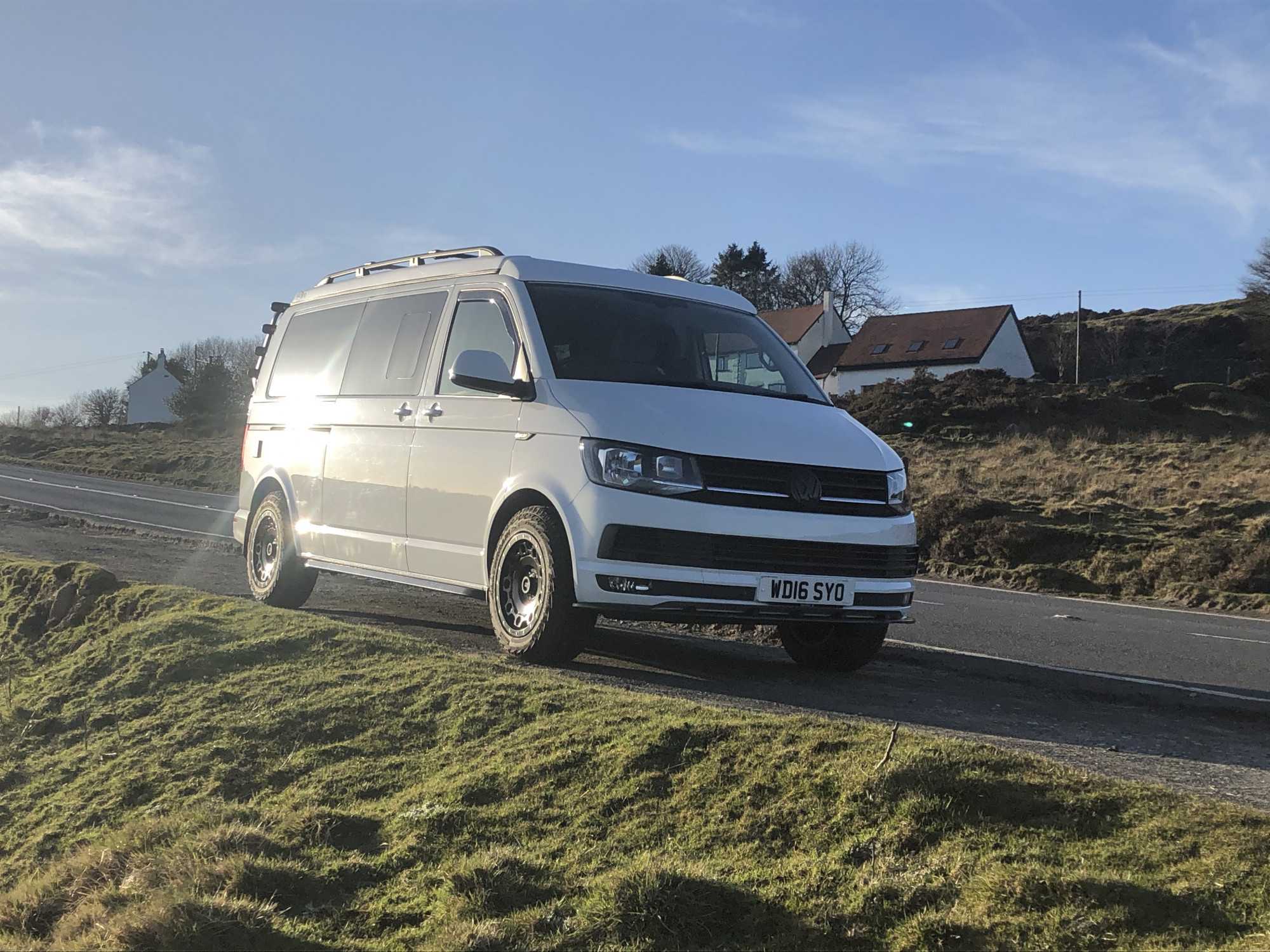 A VW T6 Campervan called Barracane and for hire 