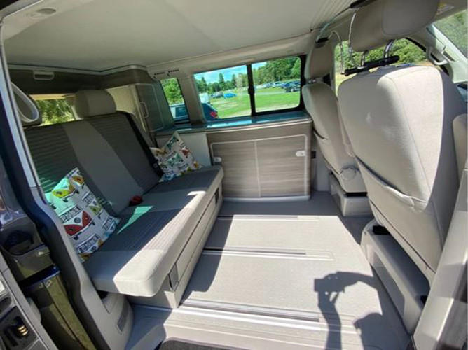 A VW T6 California Campervan called Keith and for hire in sheffield, South Yorkshire